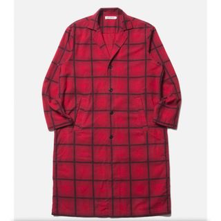 クーティー(COOTIE)のCOOTIE Ombre Check Dropped Shoulder Coat(その他)