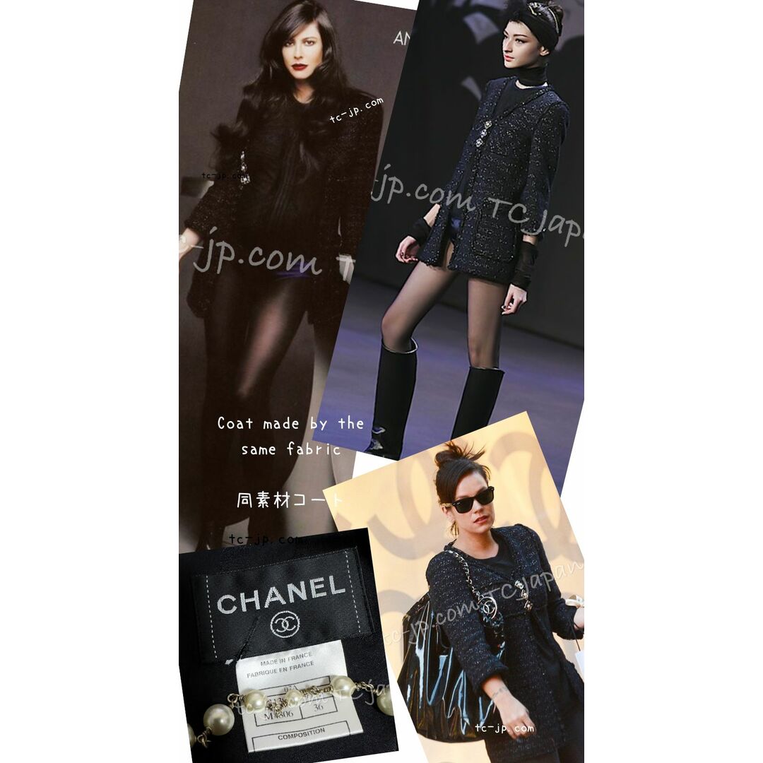 CHANEL - シャネル ワンピース CHANEL ブラック ブルー CHANEL - シャネル ワンピース CHANEL ブラック ブルー