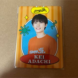 ジャニーズジュニア(ジャニーズJr.)の阿達慶　プロフィールカード(アイドルグッズ)