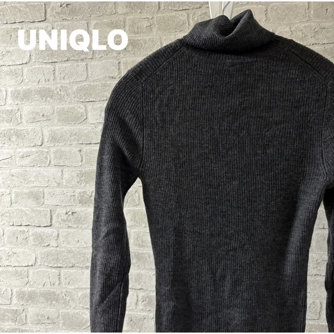 UNIQLO(ユニクロ)の【4/29処分】UNIQLO タートルネックニット レディースのトップス(ニット/セーター)の商品写真