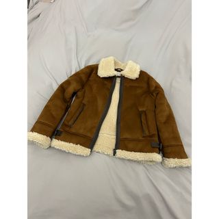 ザラキッズ(ZARA KIDS)の美品　ZARA kids ボアムートンジャケット(ジャケット/上着)