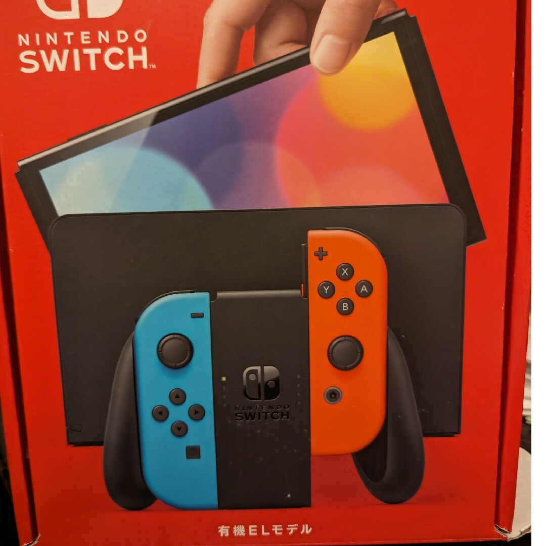 Nintendo Switch(ニンテンドースイッチ)の任天堂Switch有機EL エンタメ/ホビーのゲームソフト/ゲーム機本体(家庭用ゲーム機本体)の商品写真