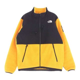 ザノースフェイス(THE NORTH FACE)のTHE NORTH FACE ノースフェイス ジャケット NA72051 DENALI JACKET デナリ ジャケット フリース ロゴ イエロー系 L【中古】(その他)