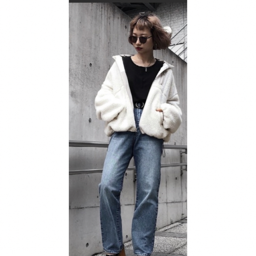 PAGEBOY - 【今だけ限定】2WAY アウター リバーシブル 白 ボア PAGEBOY - 【今だけ限定】2WAY アウター リバーシブル 白 ボア