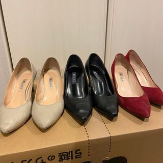 ダイアナ(DIANA)のダイアナ　3足　使用感あり(ハイヒール/パンプス)