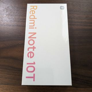 シャオミ(Xiaomi)の新品未使用 Xiaomi Redmi Note 10T  ナイトタイムブルー(スマートフォン本体)