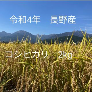 令和4年コシヒカリ　梱包込み2kg　ゆうパケットポスト(米/穀物)