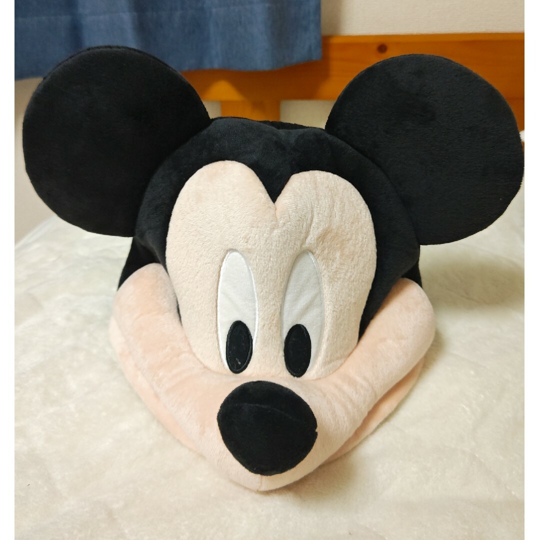 ミッキーマウス(ミッキーマウス)のディズニーランド　ミッキーマウスファンキャップ エンタメ/ホビーのおもちゃ/ぬいぐるみ(キャラクターグッズ)の商品写真