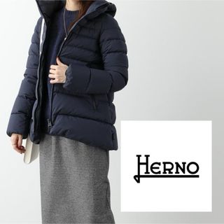 タグなどはありませんお決まり　試着のみ　限定お値下げ　ヘルノHERNO  ダウンコート　ハンガーつき