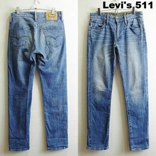 リーバイス(Levi's)のリーバイス　511　W79cm　スリムデニム　ストレッチ　明青　Sz.30(デニム/ジーンズ)