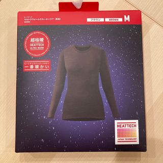 ユニクロ(UNIQLO)のユニクロ ヒートテックウルトラウォームクルーネックT（超極暖・長袖）(Tシャツ(長袖/七分))