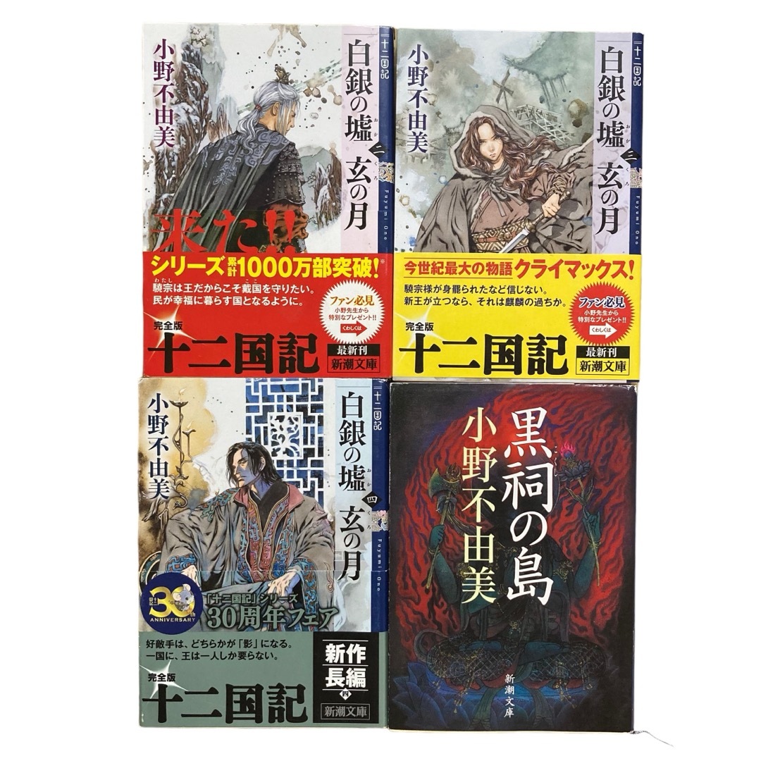 新潮文庫(シンチョウブンコ)の小野不由美 十二国記　全巻まとめ売り　黒祠の島　合計16冊 エンタメ/ホビーの本(文学/小説)の商品写真