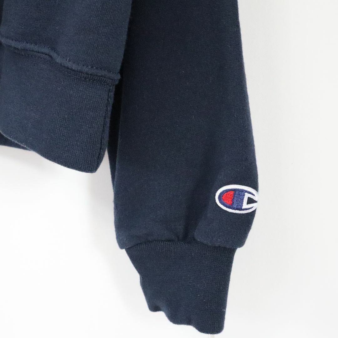 Champion(チャンピオン)の【US NAVY】チャンピオン／パーカー　アメリカ軍　米軍　刺繍ロゴ　Mサイズ メンズのトップス(パーカー)の商品写真