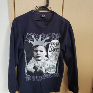 STUSSY - Old Stussy 総柄 有刺鉄線 波柄 ボーダーTシャツ 長袖