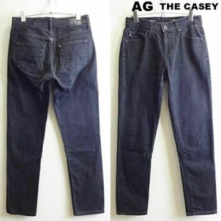 エージー(AG)のAG　CASEY　W72cm　リラックスドスキニーアンクルデニム　ストレッチ　黒(デニム/ジーンズ)