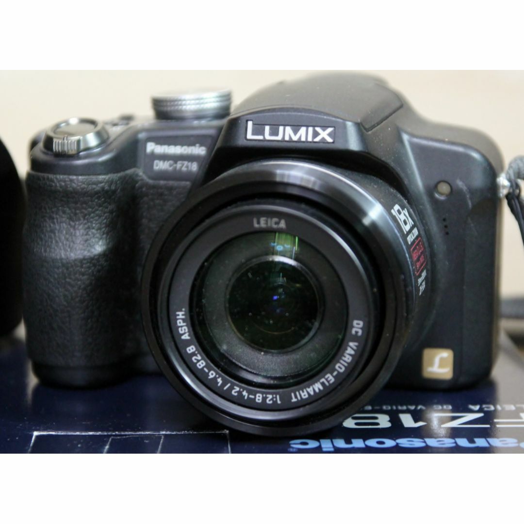 Panasonic(パナソニック)のPanasonic LUMIX DMC-FZ18 動作確認済  スマホ/家電/カメラのカメラ(コンパクトデジタルカメラ)の商品写真