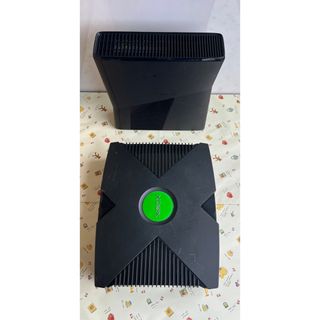 エックスボックス(Xbox)の初代XBOX   XBOX360 中期型  本体のみ BLACK(家庭用ゲーム機本体)