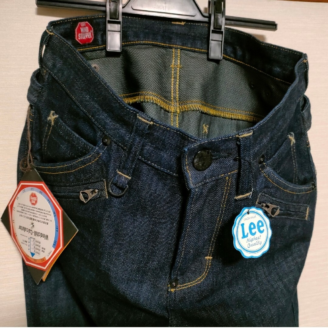 EDWIN(エドウィン)の新品　タグつき　Lee　防風 デニム　S　ウィンドストッパー メンズのパンツ(デニム/ジーンズ)の商品写真
