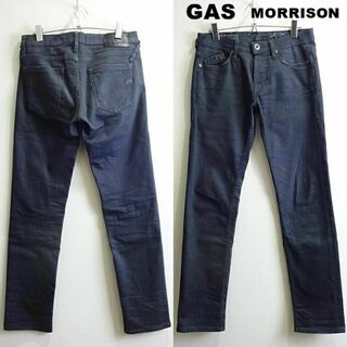 ガス(GAS)のGAS　MORRISON　W76cm　ストレートデニム　ストレッチ　濃グレー(デニム/ジーンズ)
