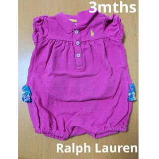 ラルフローレン(Ralph Lauren)のラルフローレン　ロンパース　ベビー　3months(ロンパース)