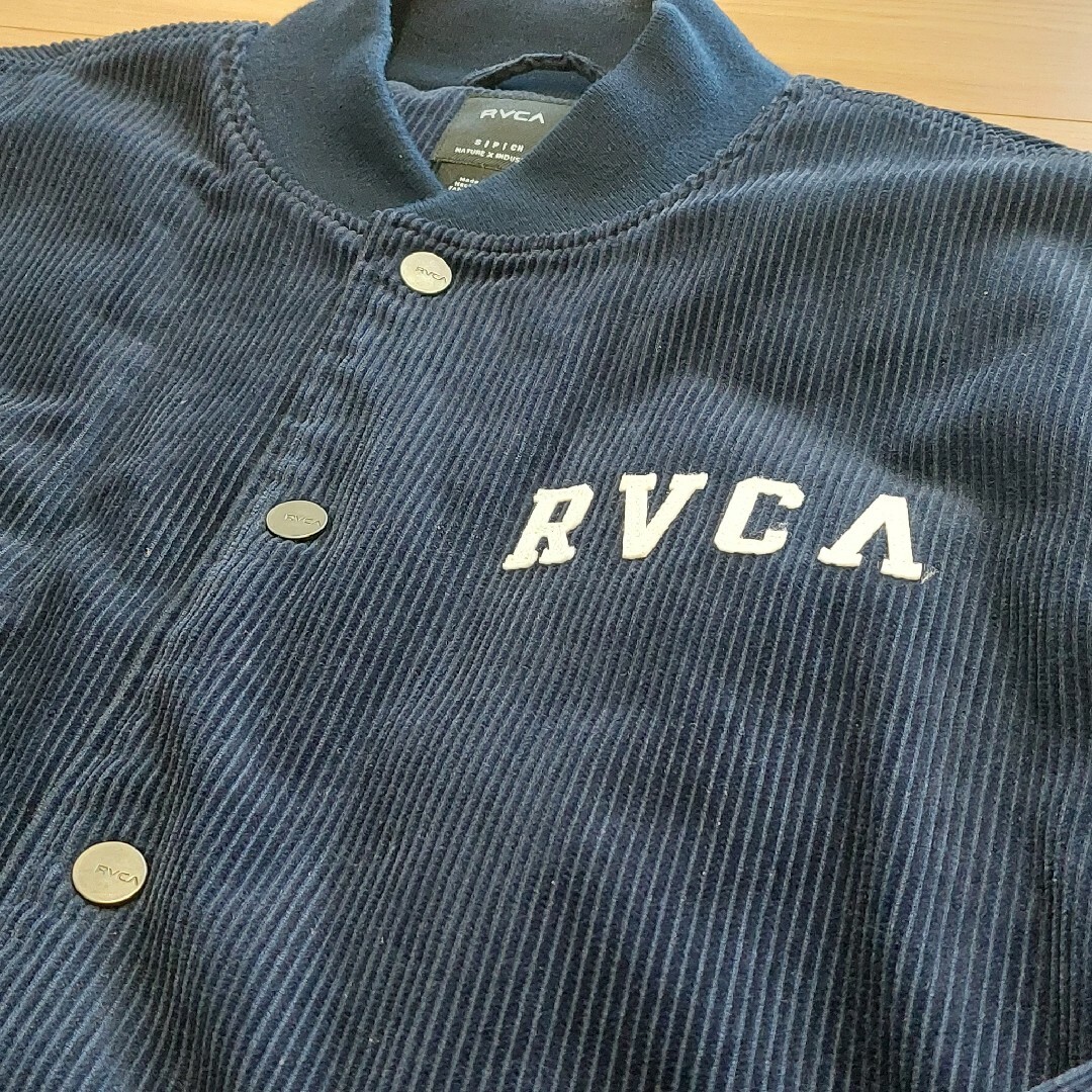 RVCA(ルーカ)の《値下げ中》《２４時間以内発送》RVCA　コーデュロイ　アウター　ジャケット メンズのジャケット/アウター(ブルゾン)の商品写真