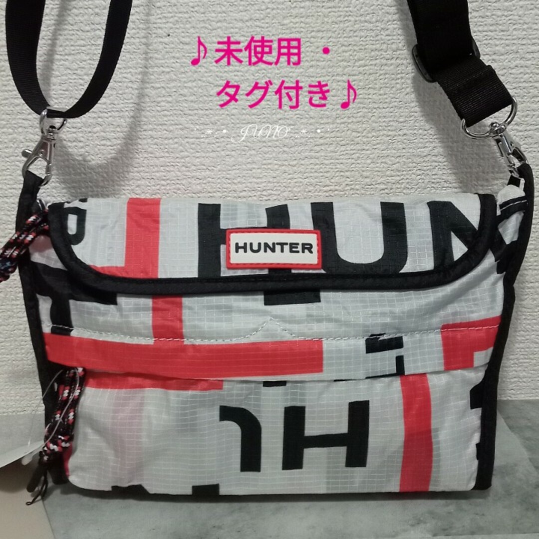 HUNTER(ハンター)のパッカブルマルチポーチ♡HUNTER ハンター 未使用 タグ付き レディースのバッグ(ショルダーバッグ)の商品写真