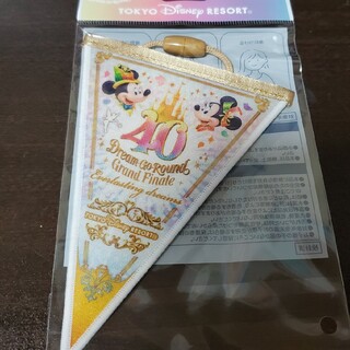 ディズニー(Disney)のディズニーリゾート 40周年 ドリームガーランド グランドフィナーレ(ガーランド)