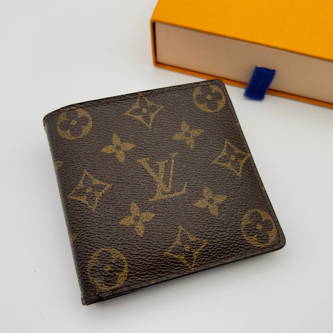 LOUIS VUITTON(ルイヴィトン)の【超極美品】ルイヴィトン　モノグラム　ポルトフォイユ　マルコ メンズのファッション小物(折り財布)の商品写真