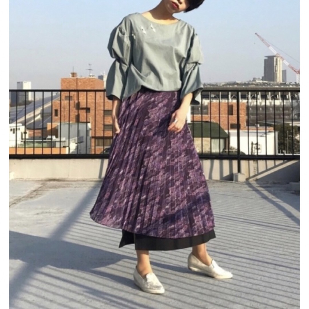 CIROI - ✨お値下げ✨CIROI 紫 プリーツスカートの通販 by seiko's ...