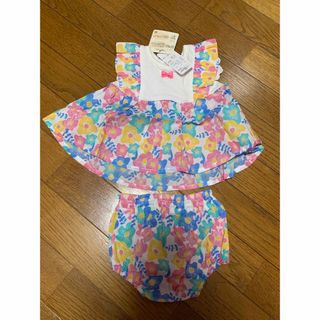 西松屋 - 新品♡ベビー服　チュニック　花柄