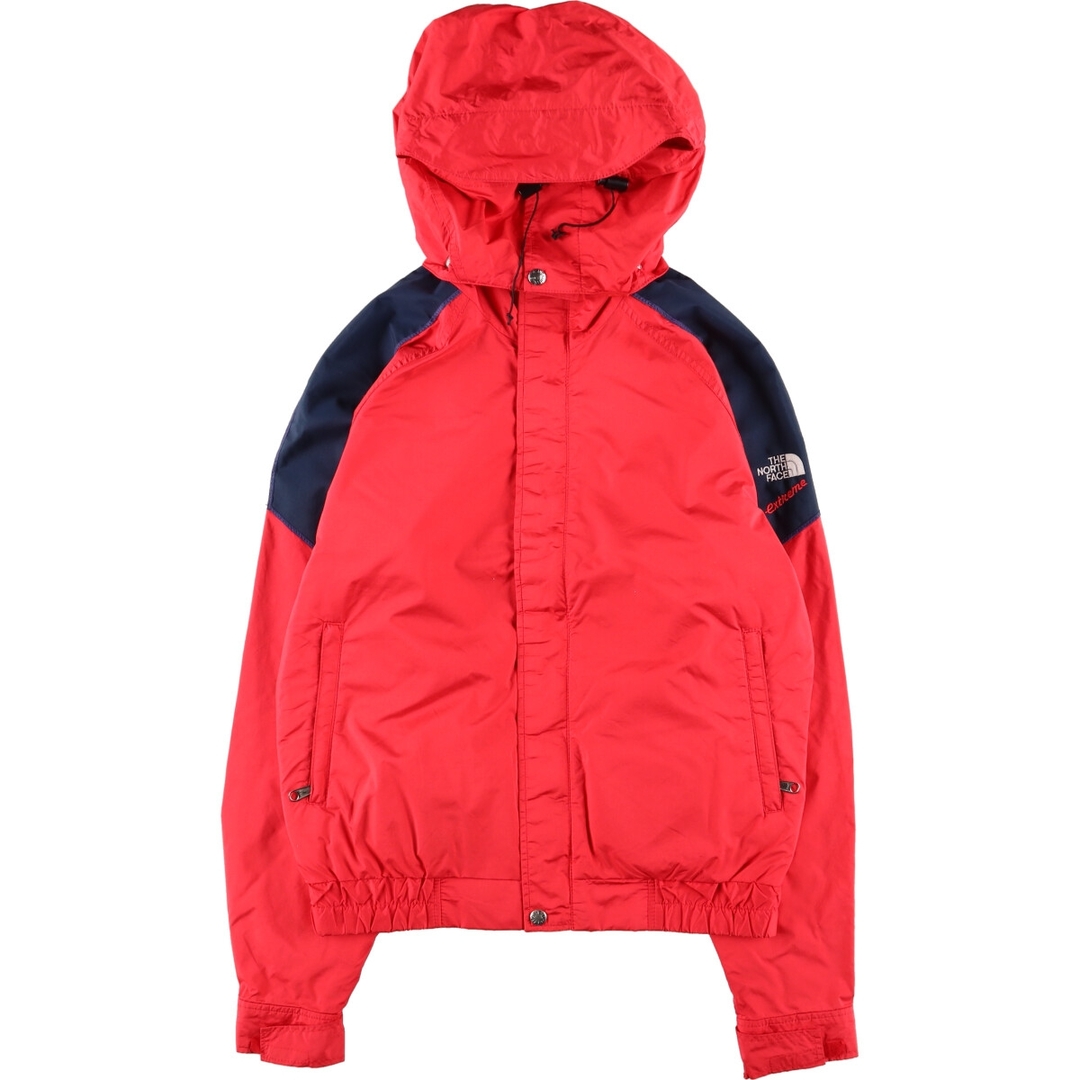 80年代 ザノースフェイス THE NORTH FACE EXTREME GORE-TEX ゴアテックス 紺タグ マウンテンパーカー シェルジャケット USA製 メンズM ヴィンテージ /eaa416952レッド系赤色柄