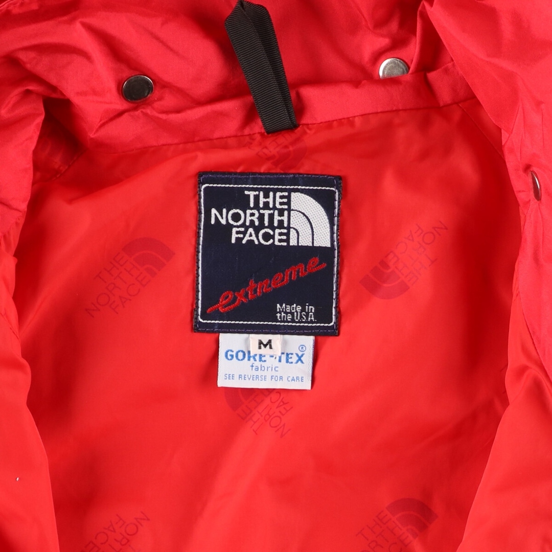 THE NORTH FACE(ザノースフェイス)の古着 80年代 ザノースフェイス THE NORTH FACE EXTREME GORE-TEX ゴアテックス 紺タグ マウンテンパーカー シェルジャケット USA製 メンズM ヴィンテージ /eaa416952 メンズのジャケット/アウター(マウンテンパーカー)の商品写真