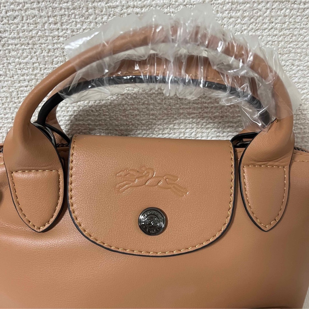 LONGCHAMP(ロンシャン)の【新品】ロンシャン ルプリアージュキュイールXSレザー最新色ブラウン レディースのバッグ(ショルダーバッグ)の商品写真