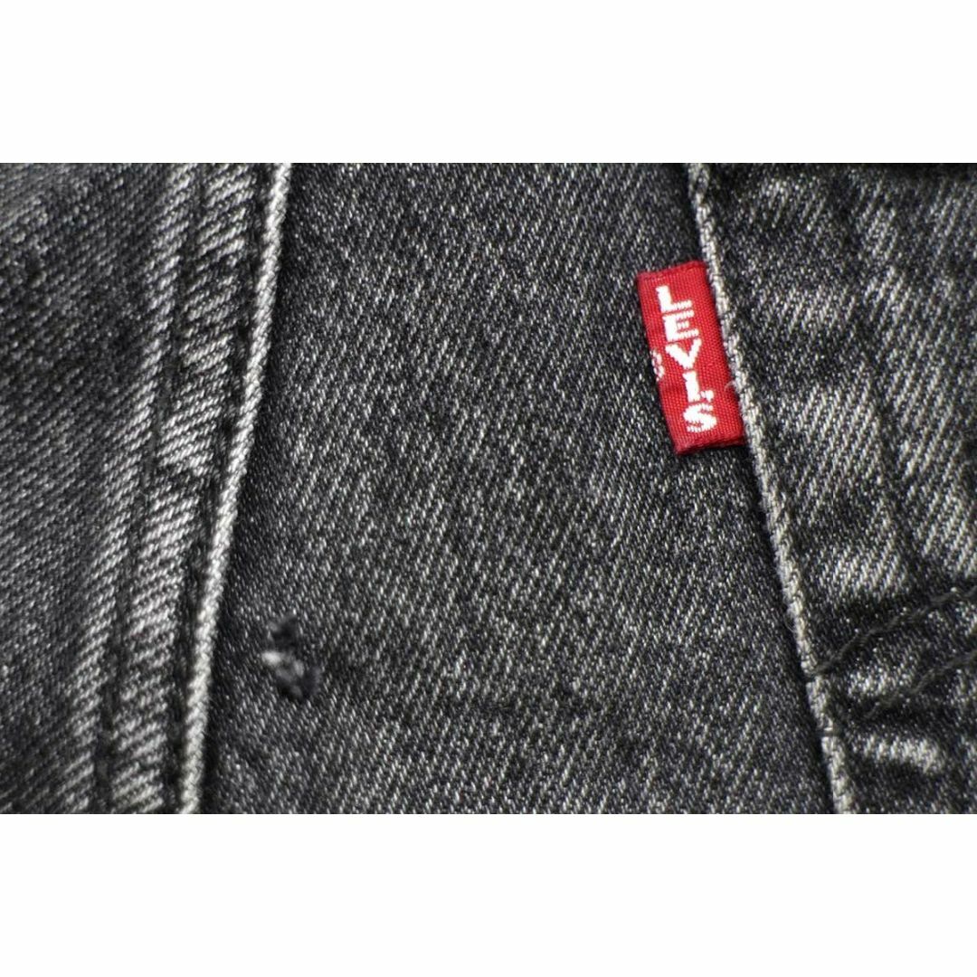 Levi's(リーバイス)のLEVI'Sリーバイス PREMIUM WEDGIE 22861 BIGE ストレッチ ブラック デニムパンツ 28★ジーンズ テーパード ハイライズ レザーパッチ 黒 レディースのパンツ(デニム/ジーンズ)の商品写真