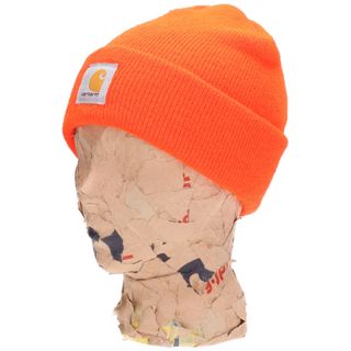 カーハート(carhartt)の古着 カーハート Carhartt ニット帽 ビーニー カナダ製 /gaa002824(ニット帽/ビーニー)