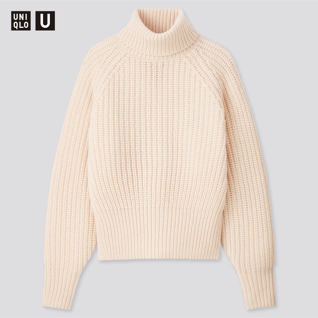 UNIQLO(ユニクロ)のUNIQLO U タートルネックニット レディースのトップス(ニット/セーター)の商品写真