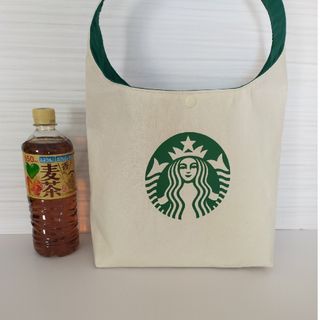 スターバックスコーヒー(Starbucks Coffee)のワンショルダーバッグ　ハンドメイド(バッグ)