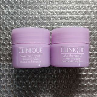 クリニーク(CLINIQUE)のクリニーククレンジングバーム　15ml2個(クレンジング/メイク落とし)