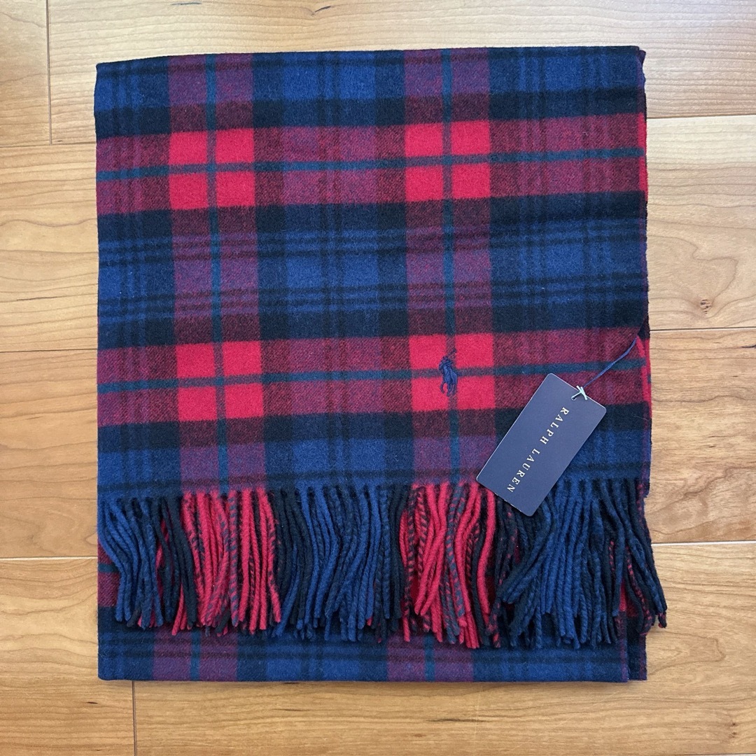 Ralph Lauren(ラルフローレン)の新品★ラルフローレン 膝掛け　75cm×170cm レディースのファッション小物(ストール/パシュミナ)の商品写真