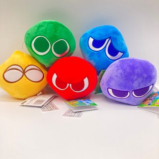 セガ(SEGA)のぷよぷよミニクッション全5種セット(キャラクターグッズ)