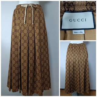グッチ(Gucci)のとも様専用 GUCCI グッチ GGテクニカルジャージースカート GG柄(ロングスカート)