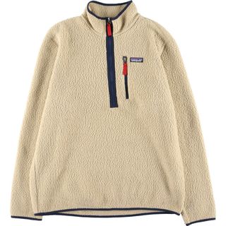 パタゴニア(patagonia)の古着 17年製 パタゴニア Patagonia レトロパイルプルオーバー 22810FA17 ハーフジップ フリースプルオーバー メンズXL /eaa413061(その他)