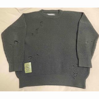 ネイバーフッド(NEIGHBORHOOD)のNEIGHBORHOOD 19AW SAVAGE CREW A-KNIT.LS (ニット/セーター)