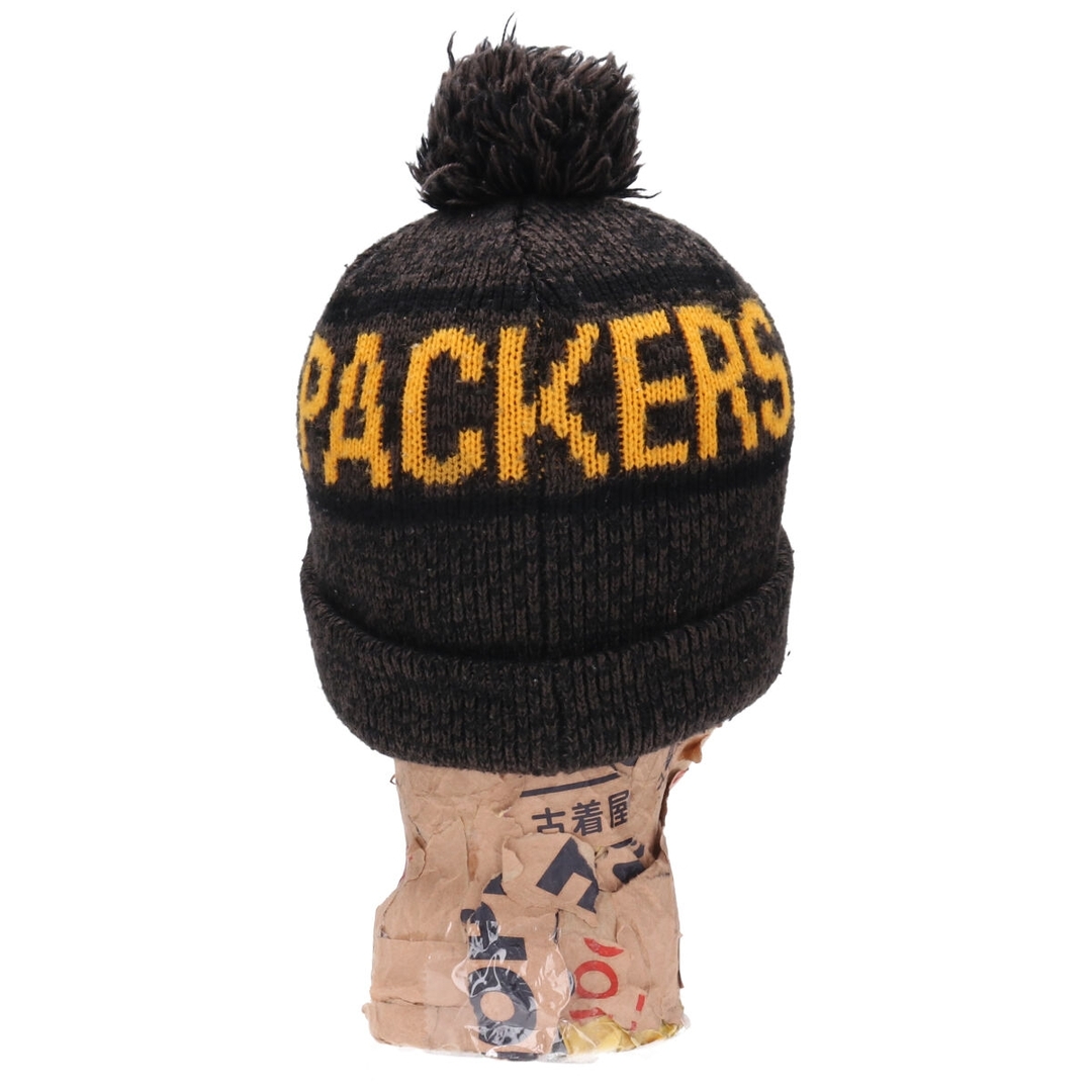 古着 FORTY SEVEN BRAND NFL GREEN BAY PACKERS グリーンベイパッカーズ ニット帽 ビーニー /gaa002731 レディースの帽子(ニット帽/ビーニー)の商品写真