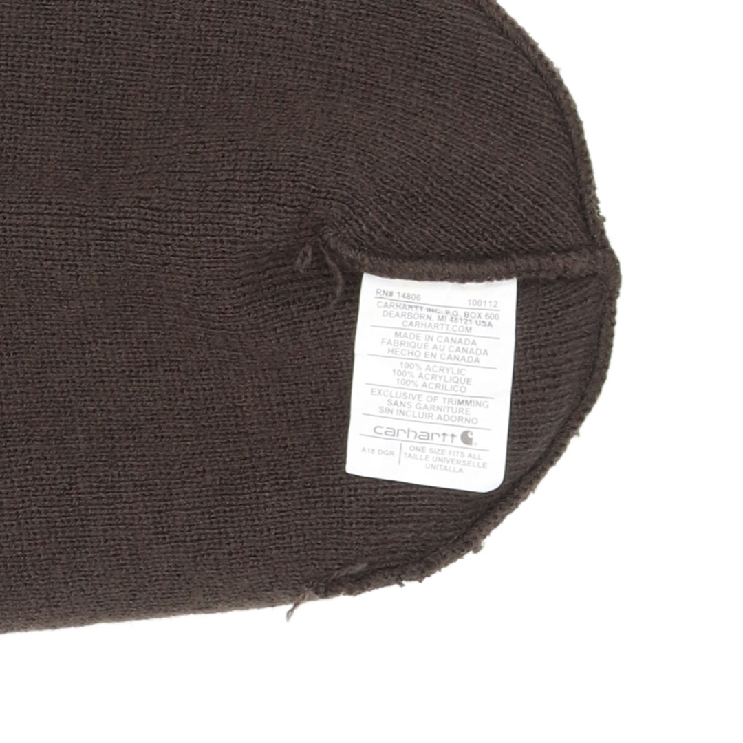 carhartt(カーハート)の古着 カーハート Carhartt ニット帽 ビーニー カナダ製 /gaa002736 レディースの帽子(ニット帽/ビーニー)の商品写真