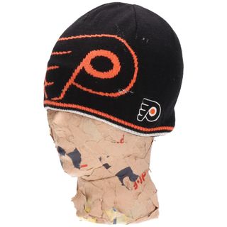 リーボック(Reebok)の古着 リーボック Reebok NHL PHILADELPHIA FLYERS フィラデルフィアフライヤーズ ニット帽 ビーニー /gaa002739(ニット帽/ビーニー)