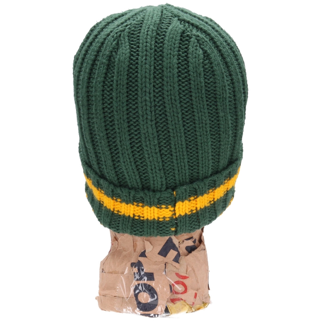 古着 OTS NFL GREEN BAY PACKERS グリーンベイパッカーズ リブ編み ニット帽 ビーニー /gaa002744 レディースの帽子(ニット帽/ビーニー)の商品写真