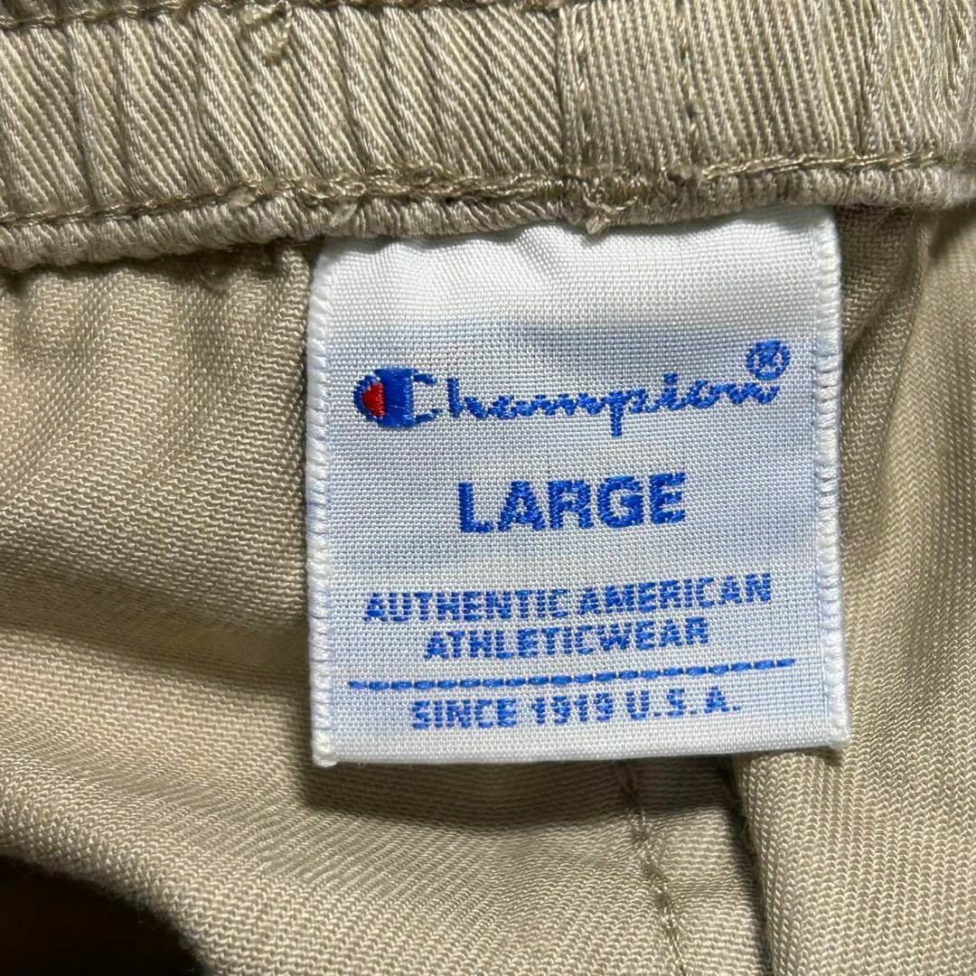 Champion(チャンピオン)の美品✨【champion】コットンショートパンツ　ウエストゴム　楽かわ　L メンズのパンツ(ショートパンツ)の商品写真