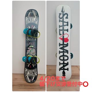 サロモン(SALOMON)の♥️人気商品♥️ SALOMON サロモン レディース スノーボード セット(ボード)