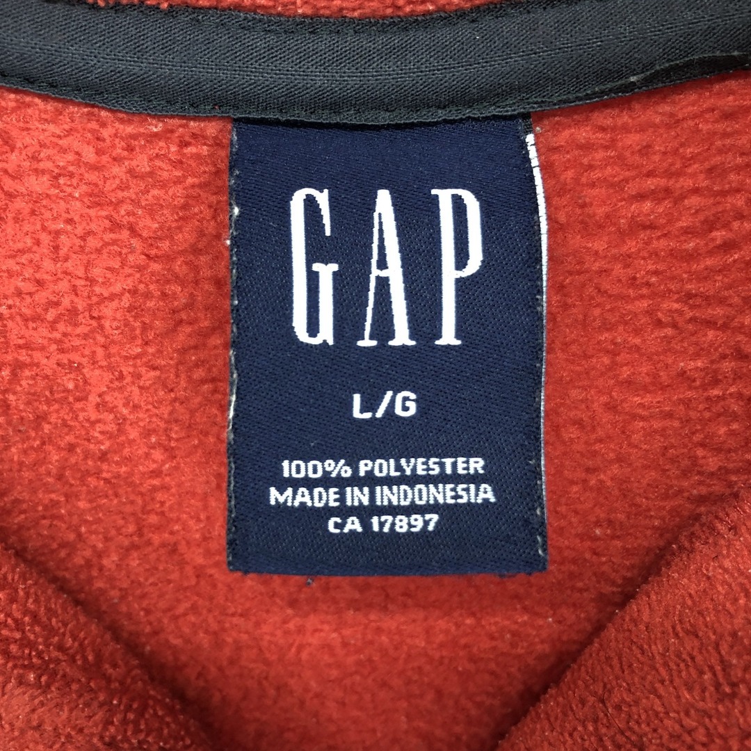 GAP(ギャップ)の古着 ギャップ GAP ハーフジップ フリースプルオーバー メンズL /eaa389878 メンズのジャケット/アウター(その他)の商品写真